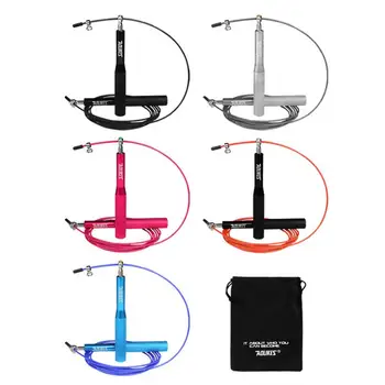 

Aluminum Handle Speed Jumping Special Wire Bearing Jump Rope Crossfit Speed Professional Skipping Rope Training Carrying Bag