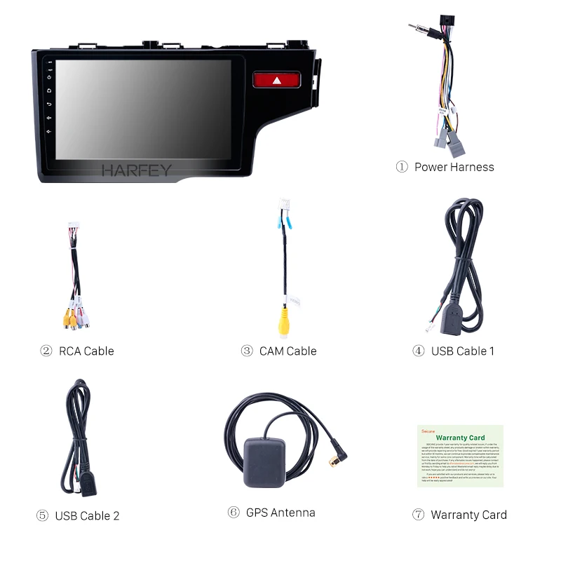 Cheap Harfey Android 8.1 10.1" Car Wifi Bluetooth 3G car Multimedia Player 2din GPS For HONDA JAZZ/FIT (RHD) 2014 2015 GPS Navigation 3 Cheap Harfey Android 8.1 10.1" Car Wifi Bluetooth 3G car Multimedia Player 2din GPS For HONDA JAZZ/FIT (RHD) 2014 2015 GPS Navigation 3