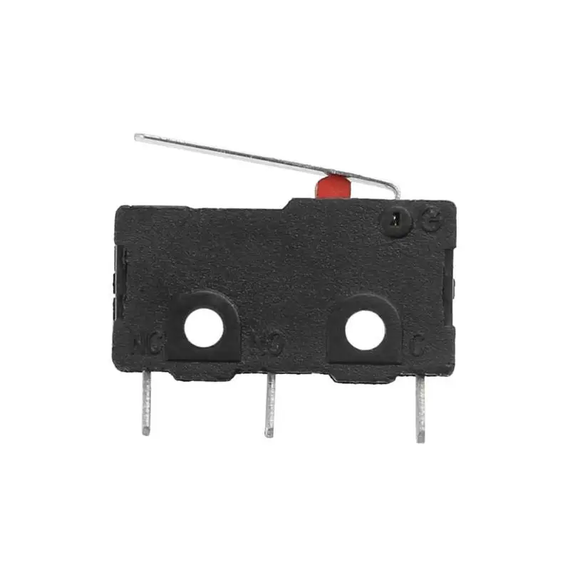 Концевой переключатель 3Pin N/O N/C 5A 250 В AC микро для 3D принтера детали роликовый