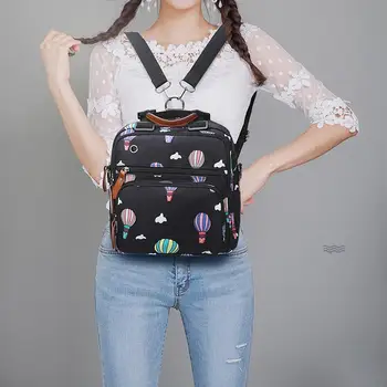 

Multi-Function Mummy Bag Fashion Storage Waterproof Wear-Resistant Bag Diaper Bag Travel Nappy Backpack