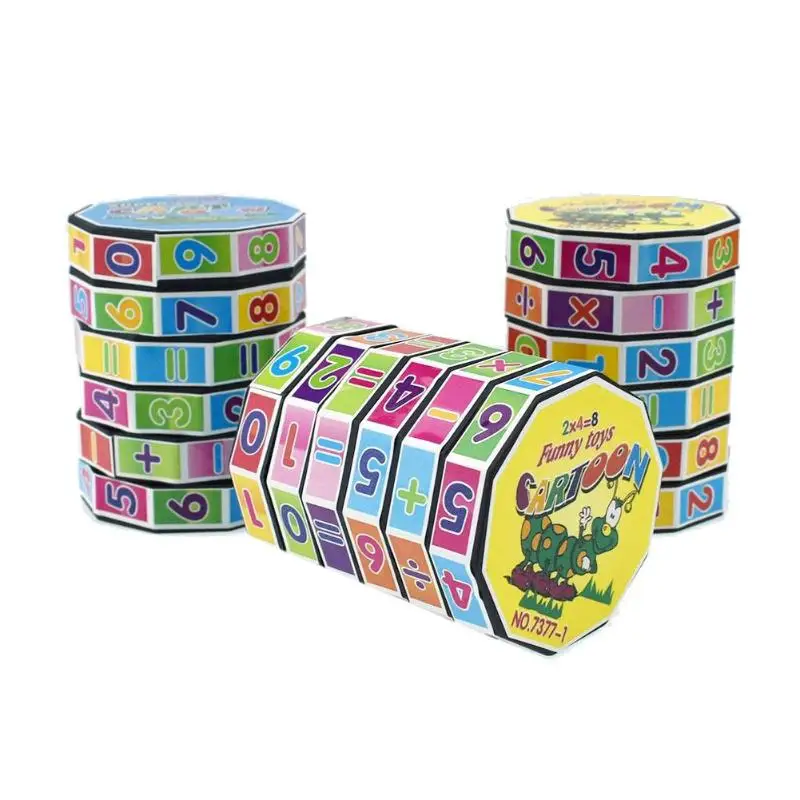 Kids math toy Plastic Digital Magic Math Calculation Training Toy for Child Plastic Digital puzzle Game Mathematic Education Toy