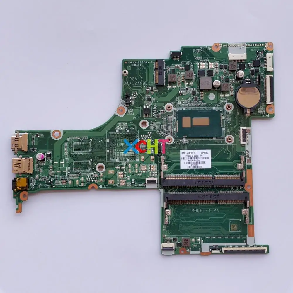 

809319-501 809319-001 809319-601 UMA w i5-5200U CPU DAX12AMB6D0 for HP Pavilion 17T-G000 17-g137nr 17-G167CL Laptop Motherboard