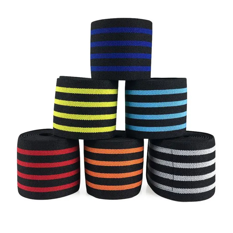 

1pair Twine Bandage Knee Pads - Sports Weightlifting Squat Strength Knee Pads Leggings Straps Basketball Protective Gear