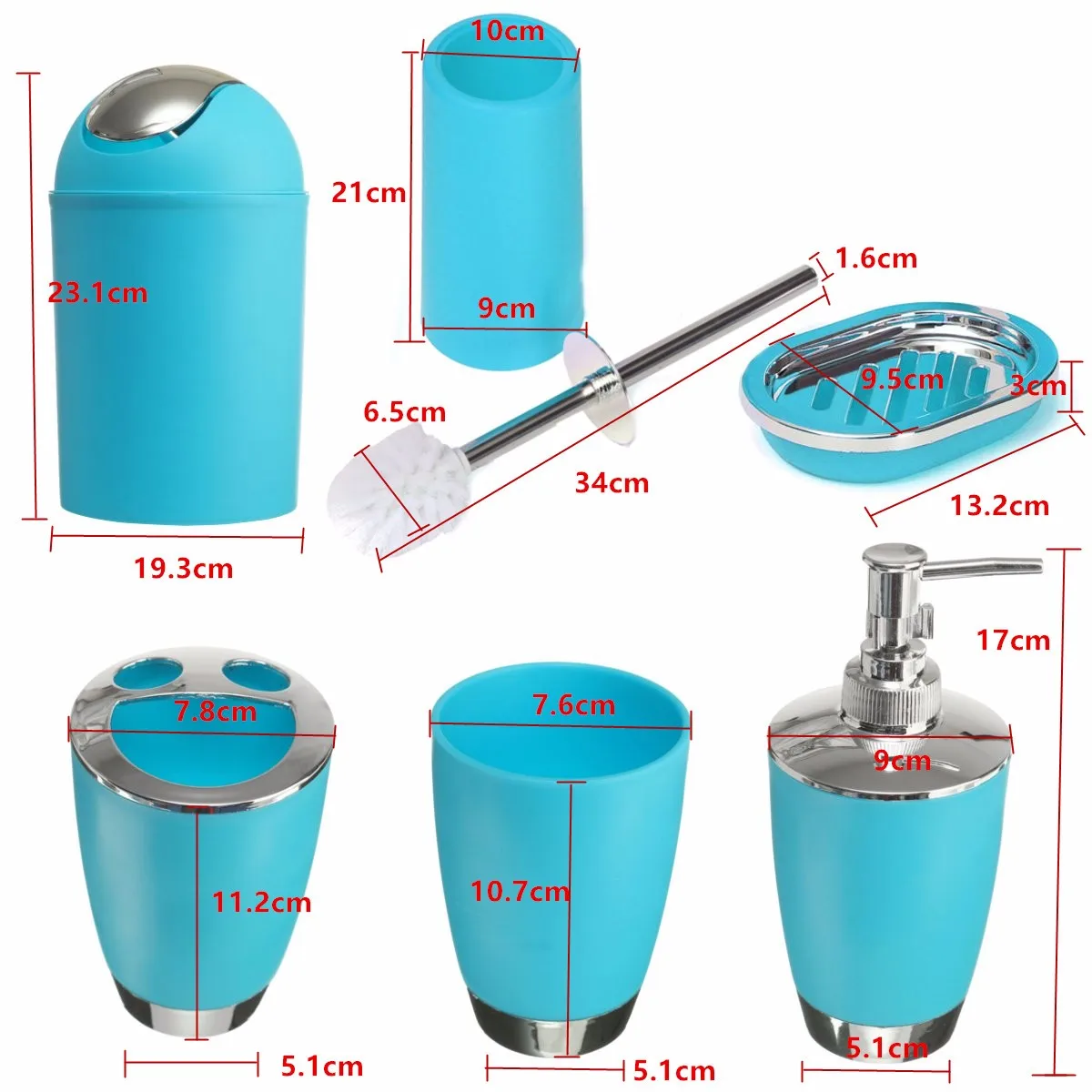 6Pcs/Set Bathroom Accessories Wash Suit Shell Bath Set Tumbler Toothbrush Holder Set Bath Storage 6Pcs/Set Bathroom Accessories Wash Suit Shell Bath Set Tumbler Toothbrush Holder Set Bath Storage