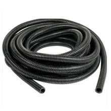

20M Split Loom Tubing Wire Black Flexible Tubing Conduit Hose Car Audio For Organizing And Protecting Wire Runs