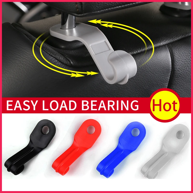

Universal Car Seat Back Hooks Hangers Organizer Universal Headrest Mount Storage Hooks For Toyota C-HR CH-R 2017 2018 2019