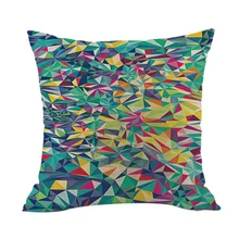 Скандинавские тропические растения и листья геометрические узоры Наволочки Большие наволочки декоративная подушка, лен чехол для дивана пол хо