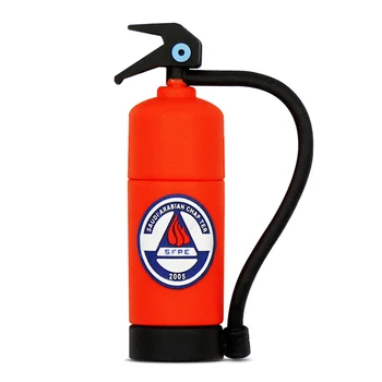 

Fashion Cartoon Fire Extinguisher Pen Drive Firemen Usb Flash Disk Memory Stick High Speed U Disk Pen Drive