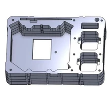 35*25*9,5 см черный цвет водонепроницаемый индивидуальный эва пена 40 твердость