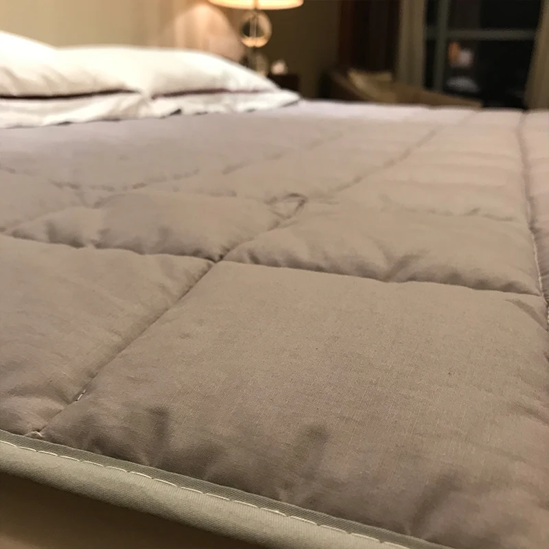  100%Cotton bed protection pad twin single Mattress Tatami Mat Foldable Topper mattress Breathable n