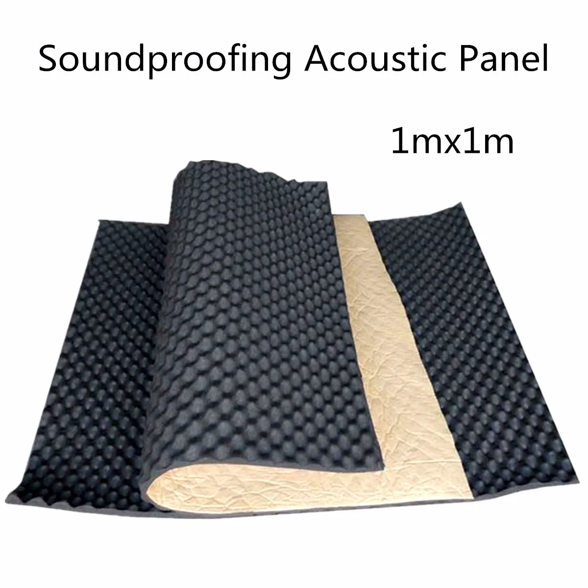 2cm Acoustic Foam Panel Sound Insulation Noise Reduction Absorption