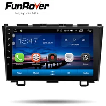 Funrover 2DIN Штатное Головное устройство Honda CRV 3 2006 2007 2008-2011 GPS Android aвтомагнитола магнитола 2 din автомагнитолы Андроид для Хонда CR-V аксессуары шта тная магнитола автомобильная мультимедиа