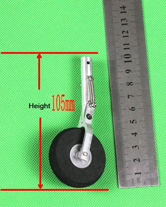 Сплав нос шасси для DIY RC самолетов|gear switch|landing gear rclanding parts |