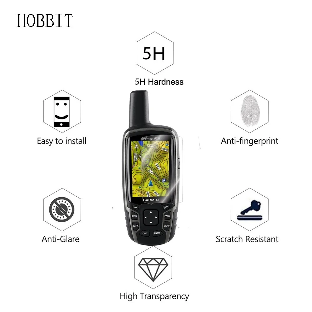 3 упаковки для Garmin GPSMAP 62 62s 62sc 63 63sc 63st 64 64st мировой ручной GPS ЖК пленка нано