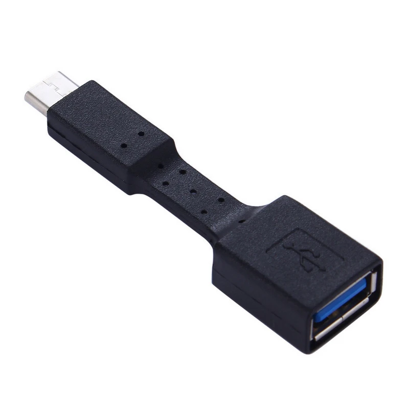 Высококачественный 7 см Micro USB к USB 3,0 OTG Женский Кабель-адаптер для передачи данных черный/синий/зеленый/белый/желтый