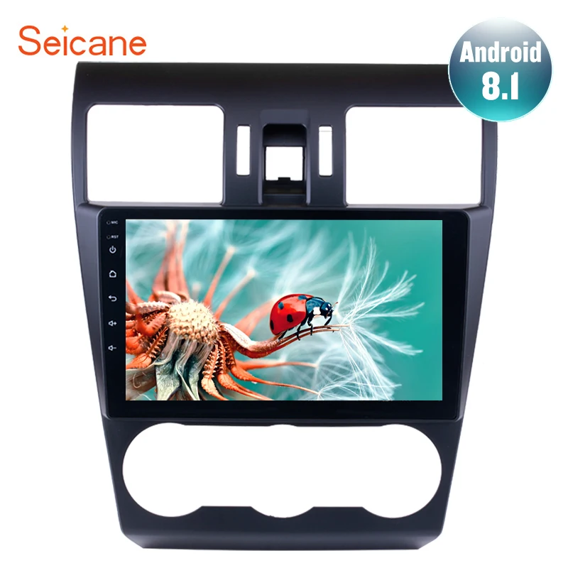 

Seicane 9" Quad-core Android 8.1 Car Stereo GPS Multimedia Player For 2015 Subaru Forester support SWC Steering Wheel Control