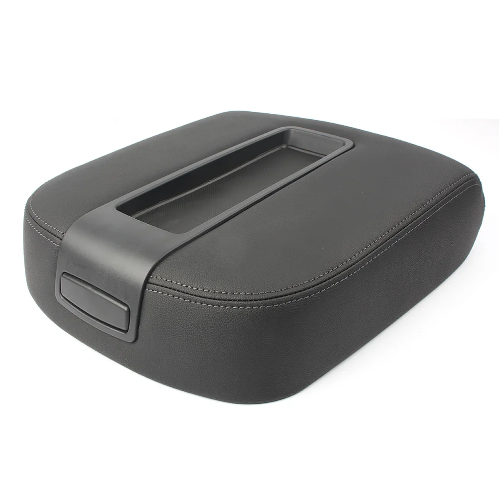 Пикап BLK Центральной Консоли Подлокотник Крышка для GMC Chevy Cadillac SUV 2008 2009 2010 2011 2012 2013