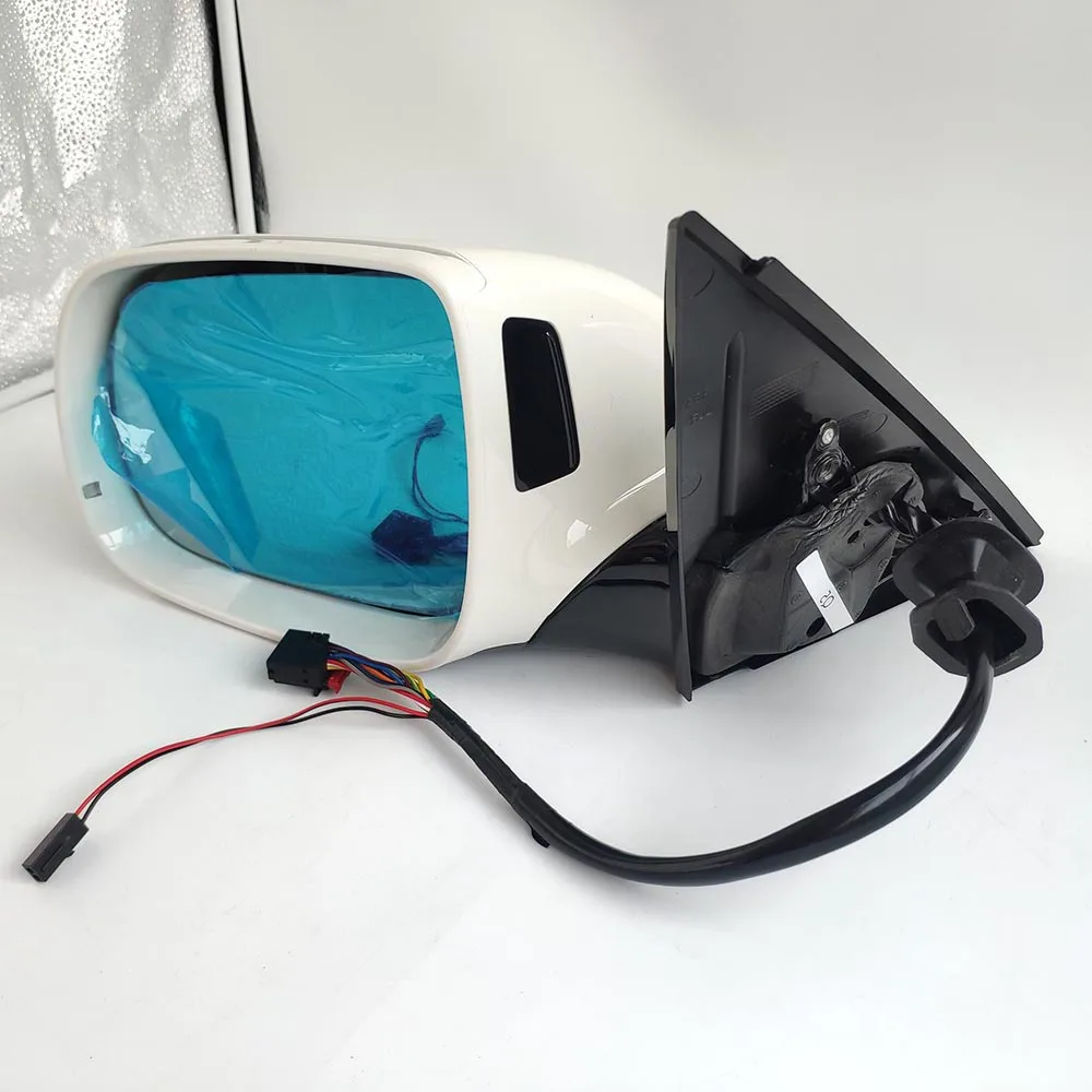  New 9 Pins Power Heated& Adjustable Glass LED Turn Signal Side View Mirror For Audi Q5 09-2015 - 33013890847