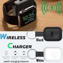 Внешний аккумулятор QI 5 W беспроводное зарядное устройство для Apple Watch IWatch 1 2 3 4 Беспроводное зарядное устройство power Bank 700 mah Портативное наружное