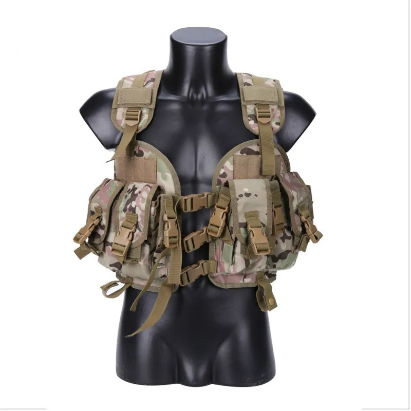 

Outdoor Hunting Ciras Tactical Military Airsoft Vest Plate Carrier Unloading Chest Rig Bag Molle Camping Travel Sport Trecking 2
