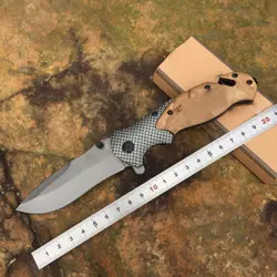 Сова OD95 X50 нож с деревянной ручкой Титан версия высокая твердость ножи тактический складной карманный Ножи Отдых на природе