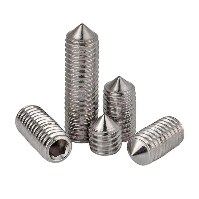M3 Thread Length 3 4 5 6 8 10 12mm Hex Allen Socket Set Screw 304 M3 Thread Length 3 4 5 6 8 10 12mm Hex Allen Socket Set Screw 304