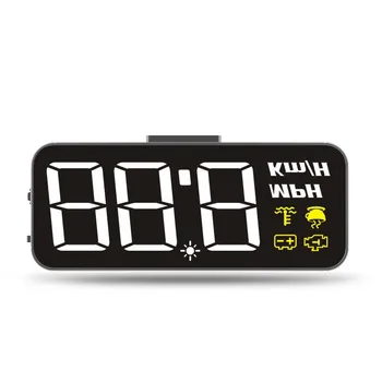 Universal GPS HUD Projector On Windshield Head Up Display Information Display Module GPS Speedometer Hud Projector Obd 2 Display vjoycar c500 hd projector head up display digital speedometer car hud obd2 windshield projector stereo imaging 8 display mode 30