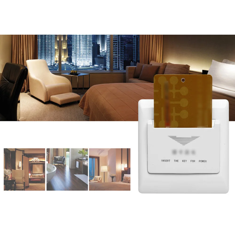 

Magnetic Card Switch Insert Key Power Switch Energy Saving Hotel Room Security