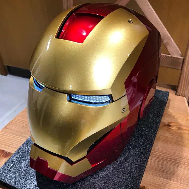 Marvel Железный человек Шлем Броня оборудовать 1/1 носимых Мстители 4 MK7 игрушка