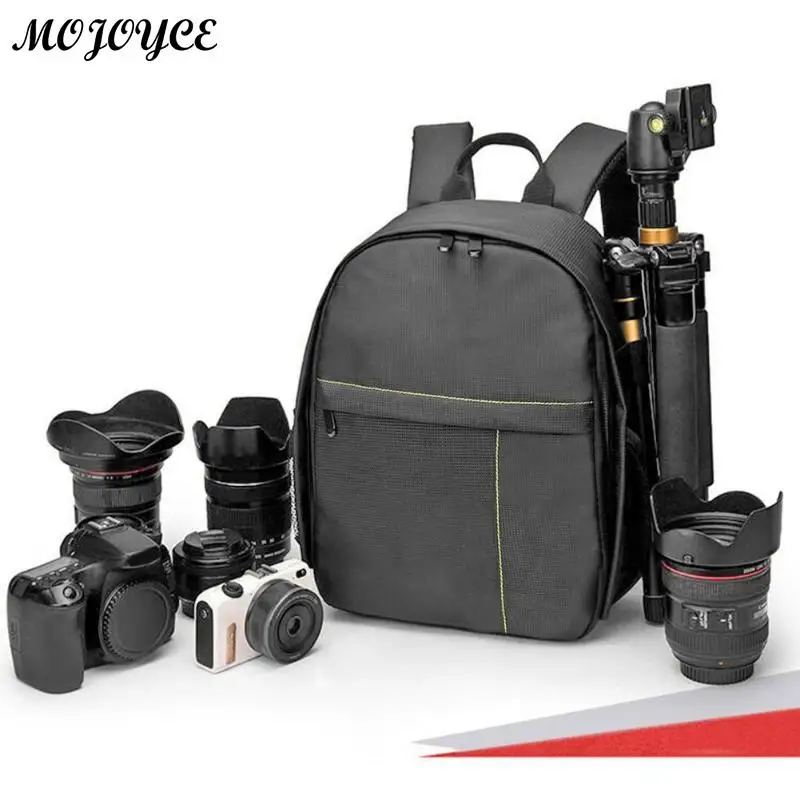 

Waterproof Camera Backpacks Multi-function Shockproof Digital DSLR Camera Bags Tripod Case Video Shoulder Bags Mochila 2019 New