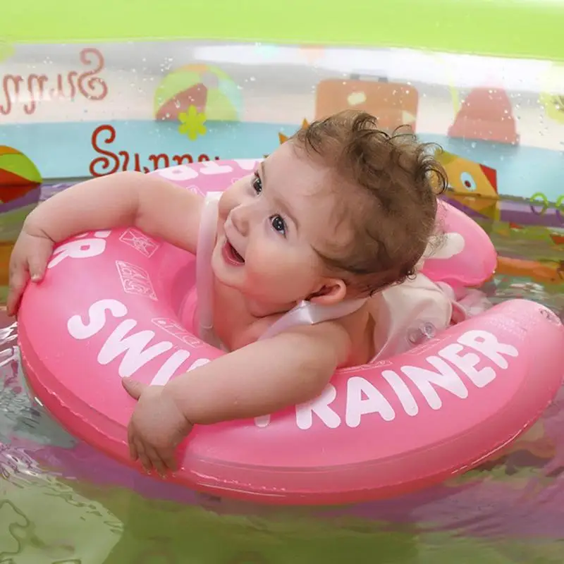 Детские надувной плавающий круг младенческой подмышки поплавок круг купальный надувная, двойная плот Кольца Дети плавание бассейн круг плавание mingToy