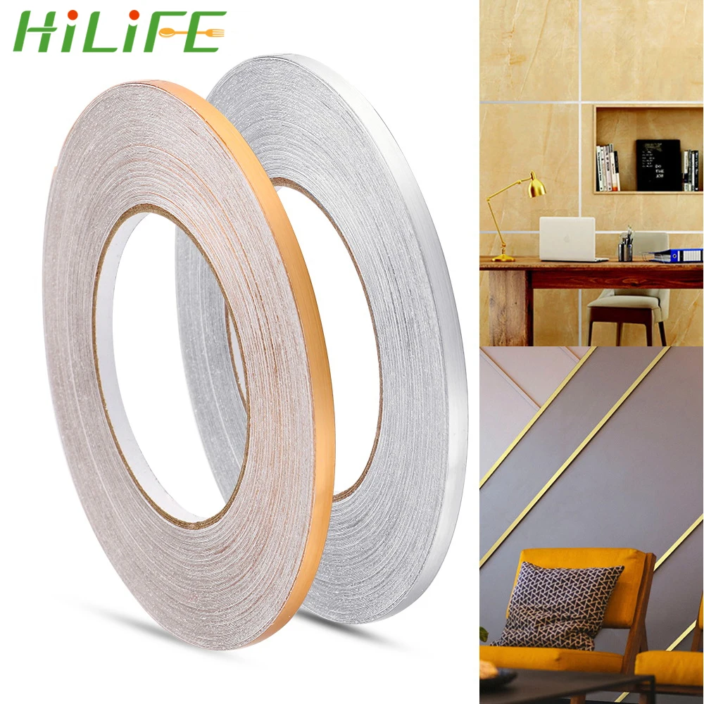 HILIFE домашний декор 50x0 05 м зазор уплотнительная фольга лента водонепроницаемая