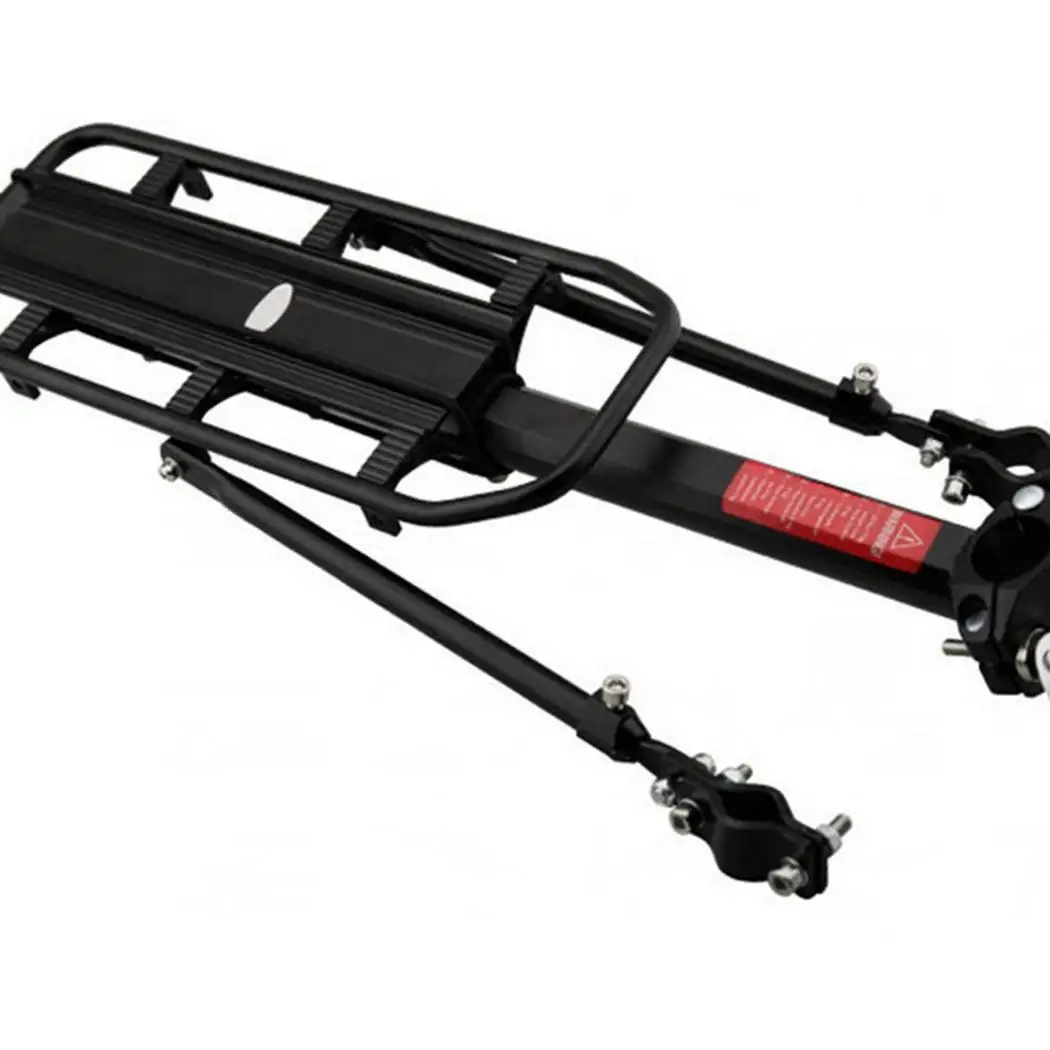 

Outdoor Road Bike Bicycle Luggage Rack Fix items, goods and luggage on your bike. Shelf 50kg Freight Carrier