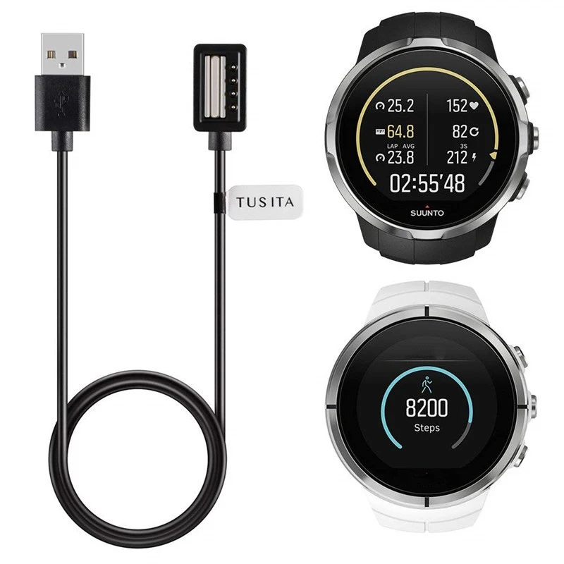 Магнитный usb кабель для зарядки Suunto 9/ Spartan Ultra HR/Spartan Sport HR (3.3 фута/100 см)|Кабели
