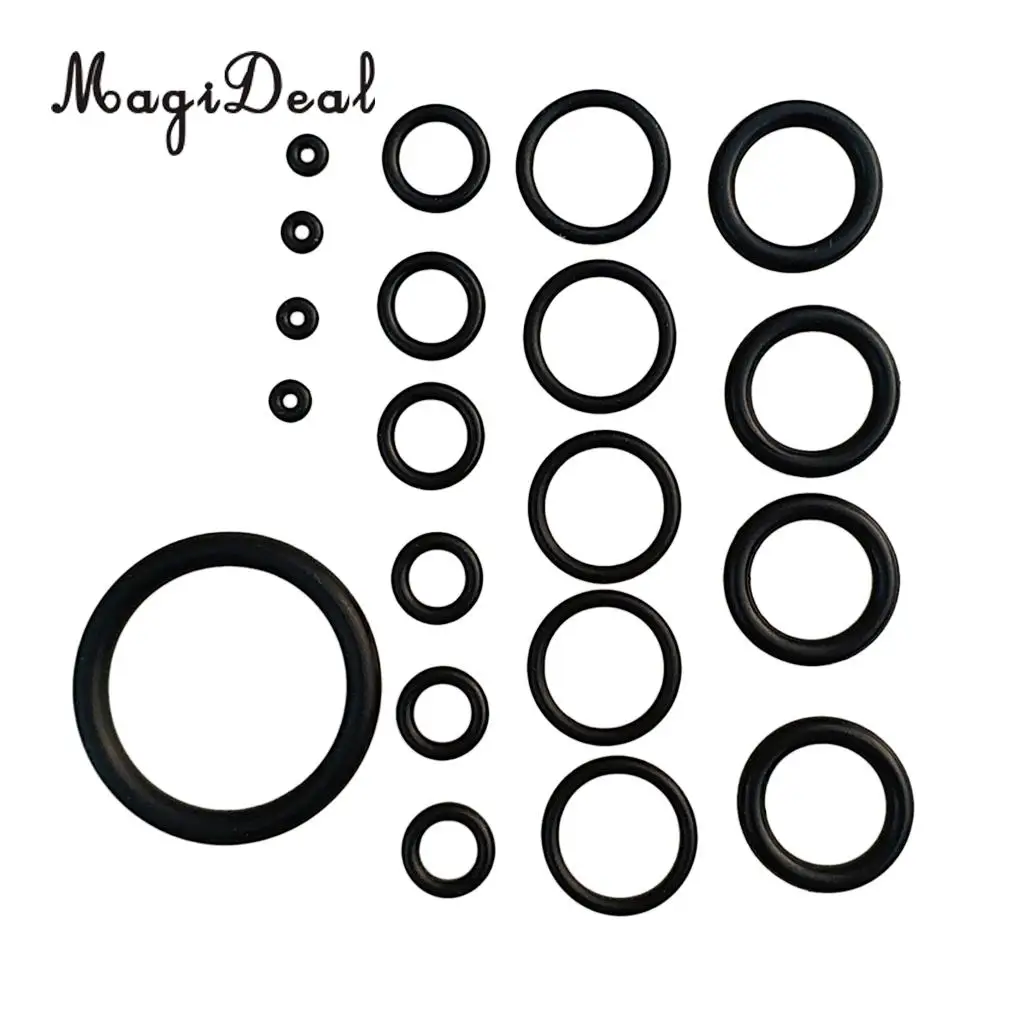 MagiDeal 20Pcs/Set Rubber Standard O Ring for Scuba Diving 2nd Stage