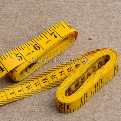 Soft 3m 300cm sewing tailor's tape body measuring ruler tailor's soft tape  measuring tape