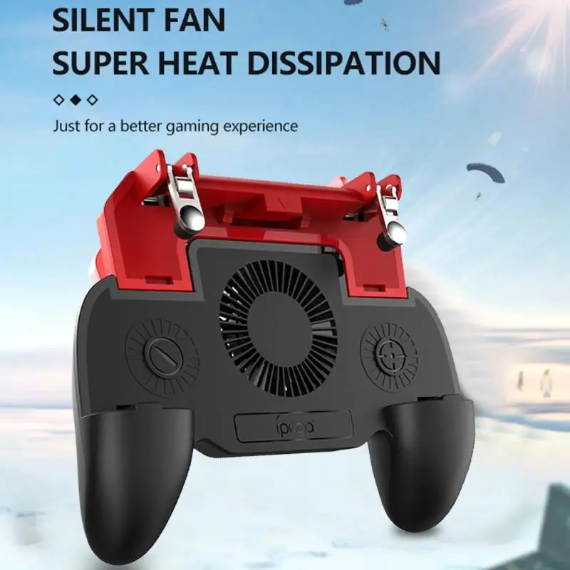  iPega Telescopic Mobile Phone Gamepad for PUBG Gaming Joystick L1R1 Trigger Controller Rechargeable