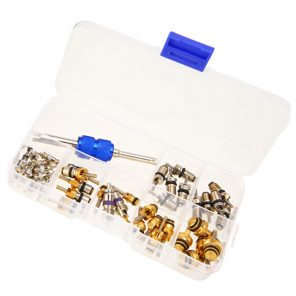 39PCS R12 R134A Car Air Conditioning A/C Valve Cores Replacement