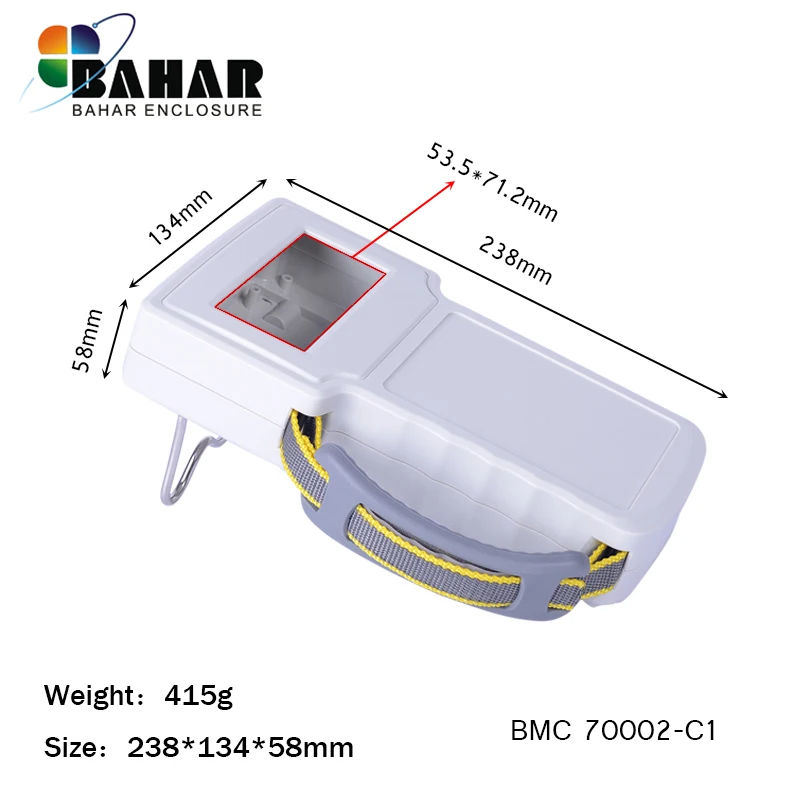 Bahar ручная Электроника пластик ABS 4 шт. корпус из Bahar корпус 238*134*58 мм BMC70002-C1