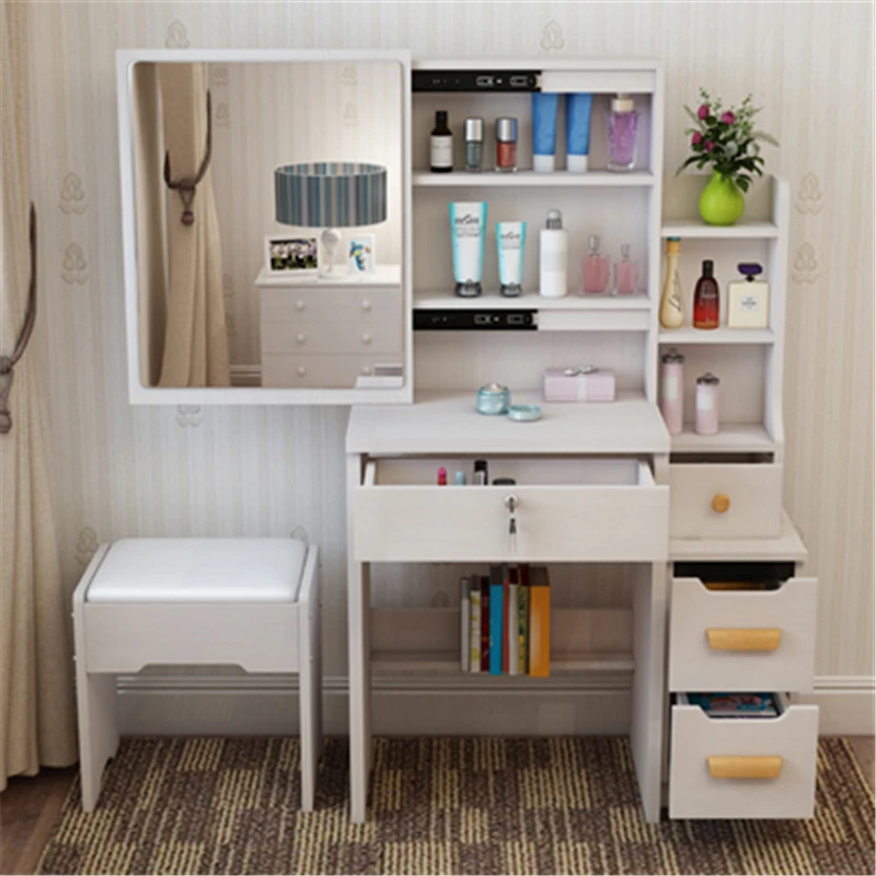 Maquillaje Mdf Tablo Mesa De Maquiagem ящик для спальни Coiffeuse Box Tocador макияж кварто стол корейский