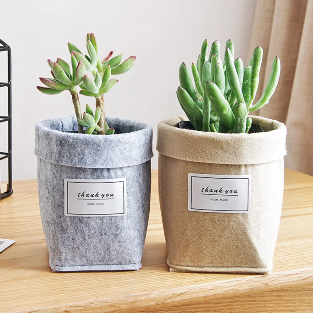 

Home Plant Grow Bag Succulent Plant Pot New Landscape Cactus Flower Pot Garden Decor #1108