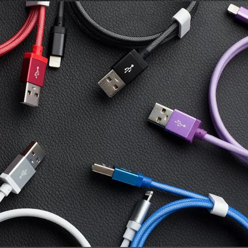 Кабель Usb для передачи данных кабеля Lightning 2.4A быстрое зарядное устройство