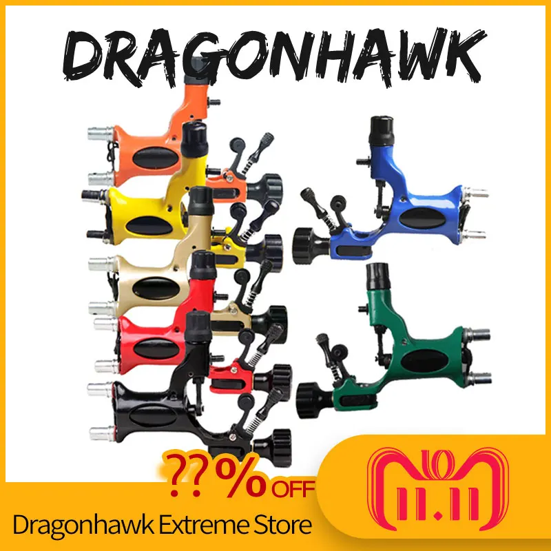 

Rotary Tattoo Machine Gun 7 Colors Available for tattoo equipment kits Tattoo Kits Supply free shipping