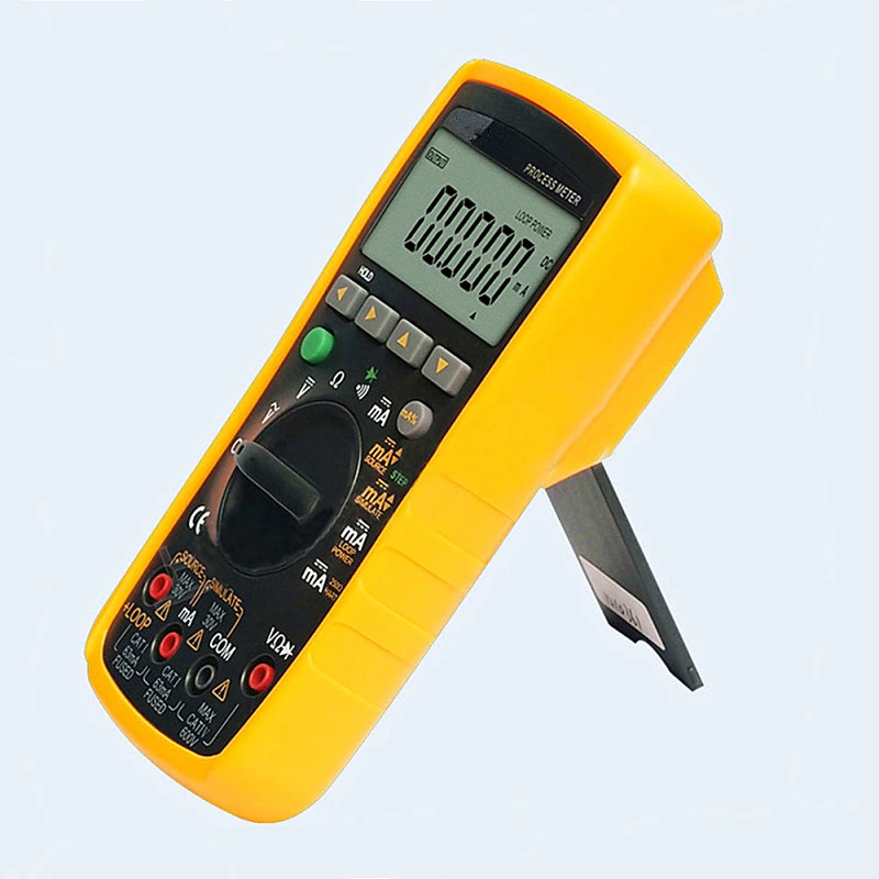

VC77 Digital Multimeter 2 In 1 4-20MA Signal Output Multimeter Process Signal Source Durable