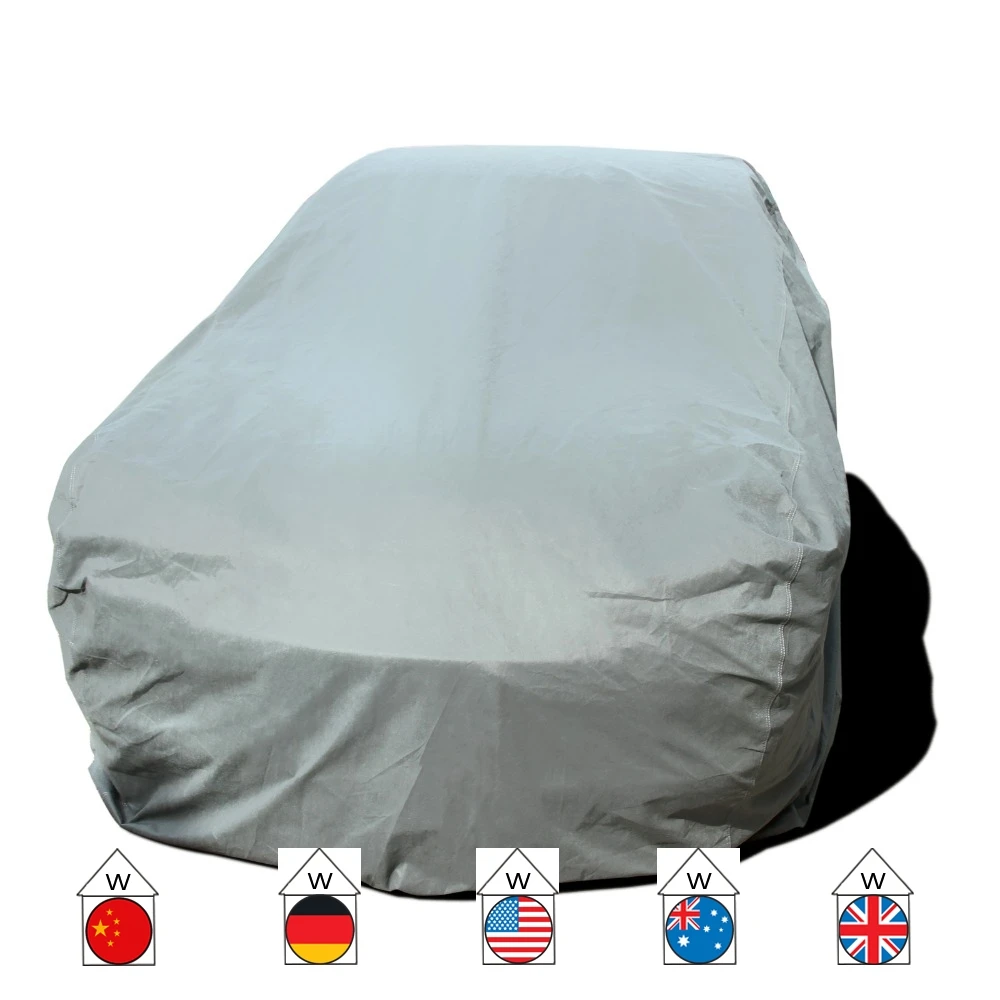 

Nonwoven Fabric Waterproof SUV Car Cover Outdoor Sunscreen rain insulation thick general protective cover