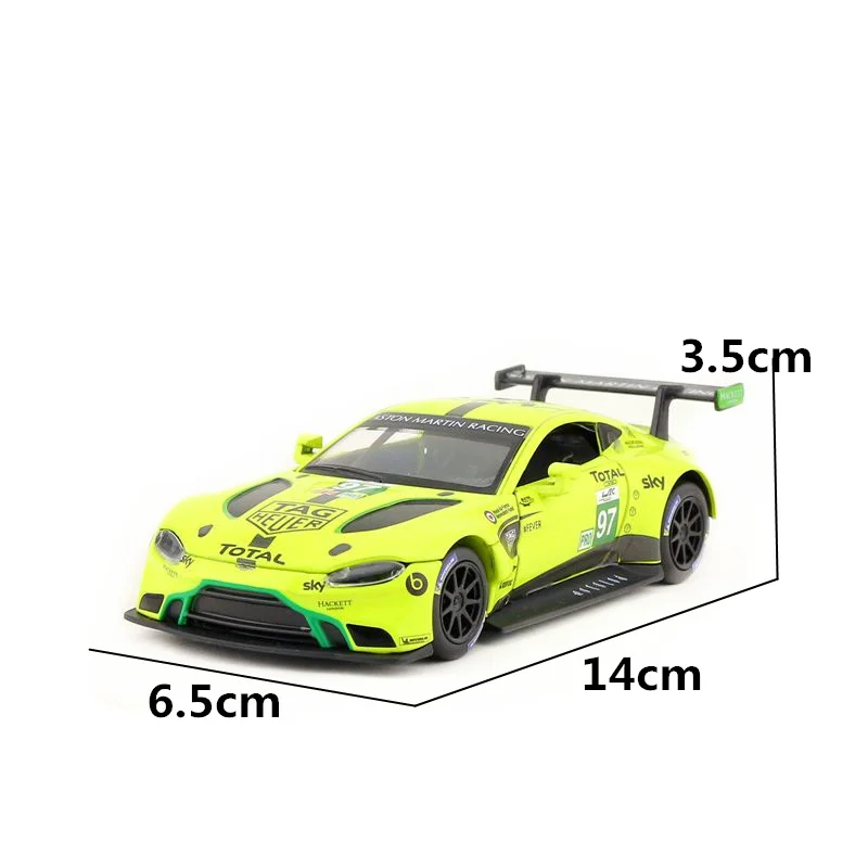 1:32 весы/литья под давлением Металл Игрушка модель/Aston Martin Vantage GTE Ле Ман/Звук &