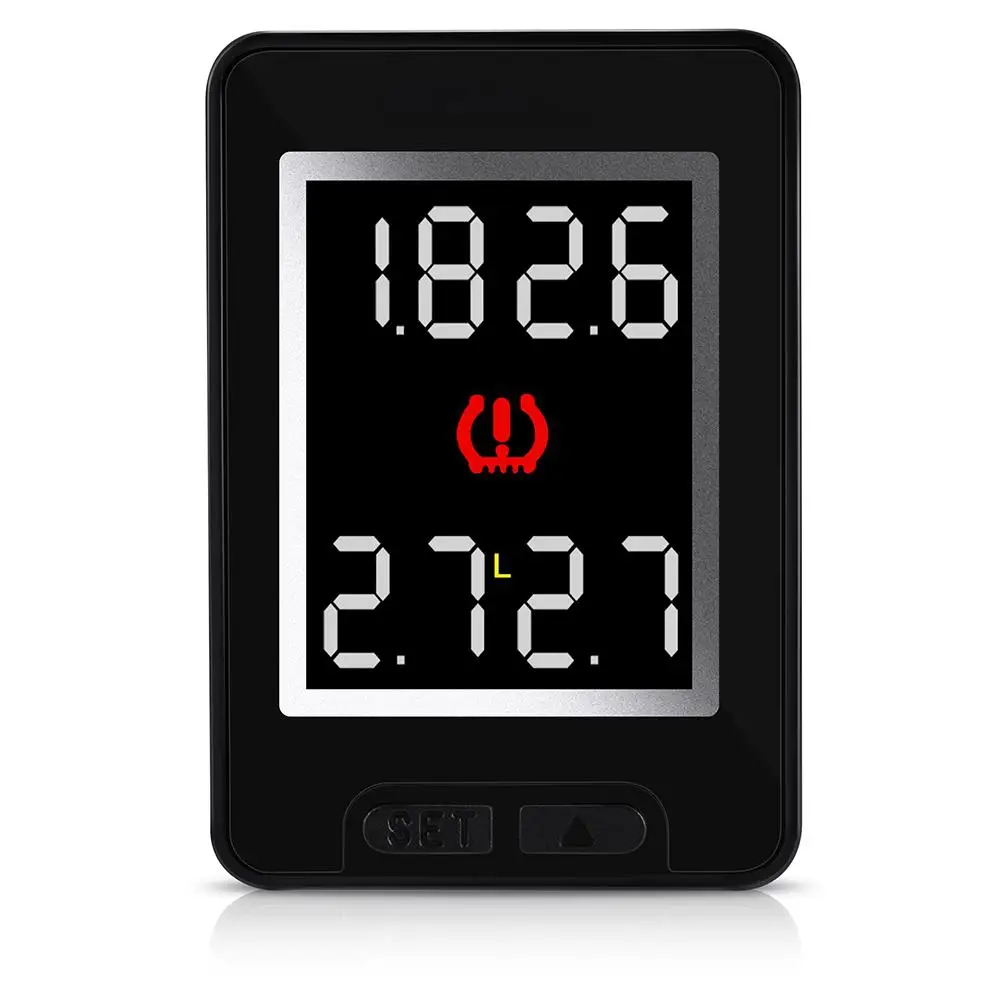 

TPMS Tire Pressure Monitor System External/Internal Sensors LCD Wireless Monitorring Temperature Warning for Toyota