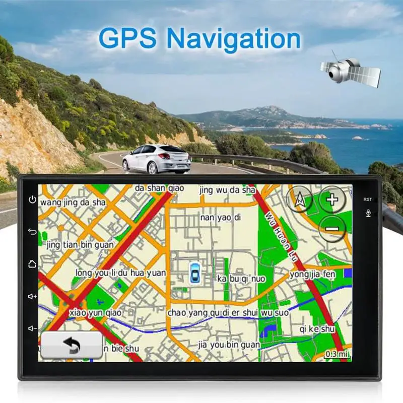 

7 Inch Smart Android 6.0 2 Din Car Stereo Radio Player GPS NavigatorVideo Mutimedia Stereo audio MP5 Car radio multimedia player