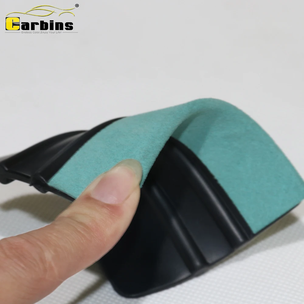 CARBINS Ultra мягкий скребок с замшевым краем фетровая устойчивая к царапинам