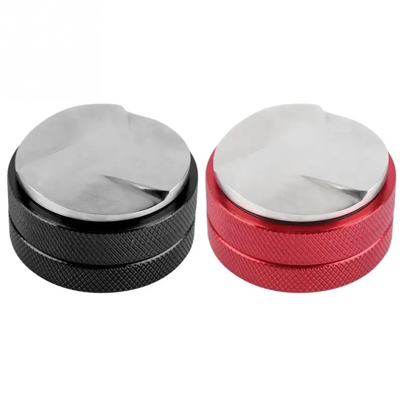 Stainless Steel Smart Coffee Tamper 58mm Base With Three Angled Slopes n Stainless Steel Smart Coffee Tamper 58mm Base With Three Angled Slopes n